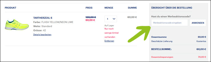 asics outlet discount code